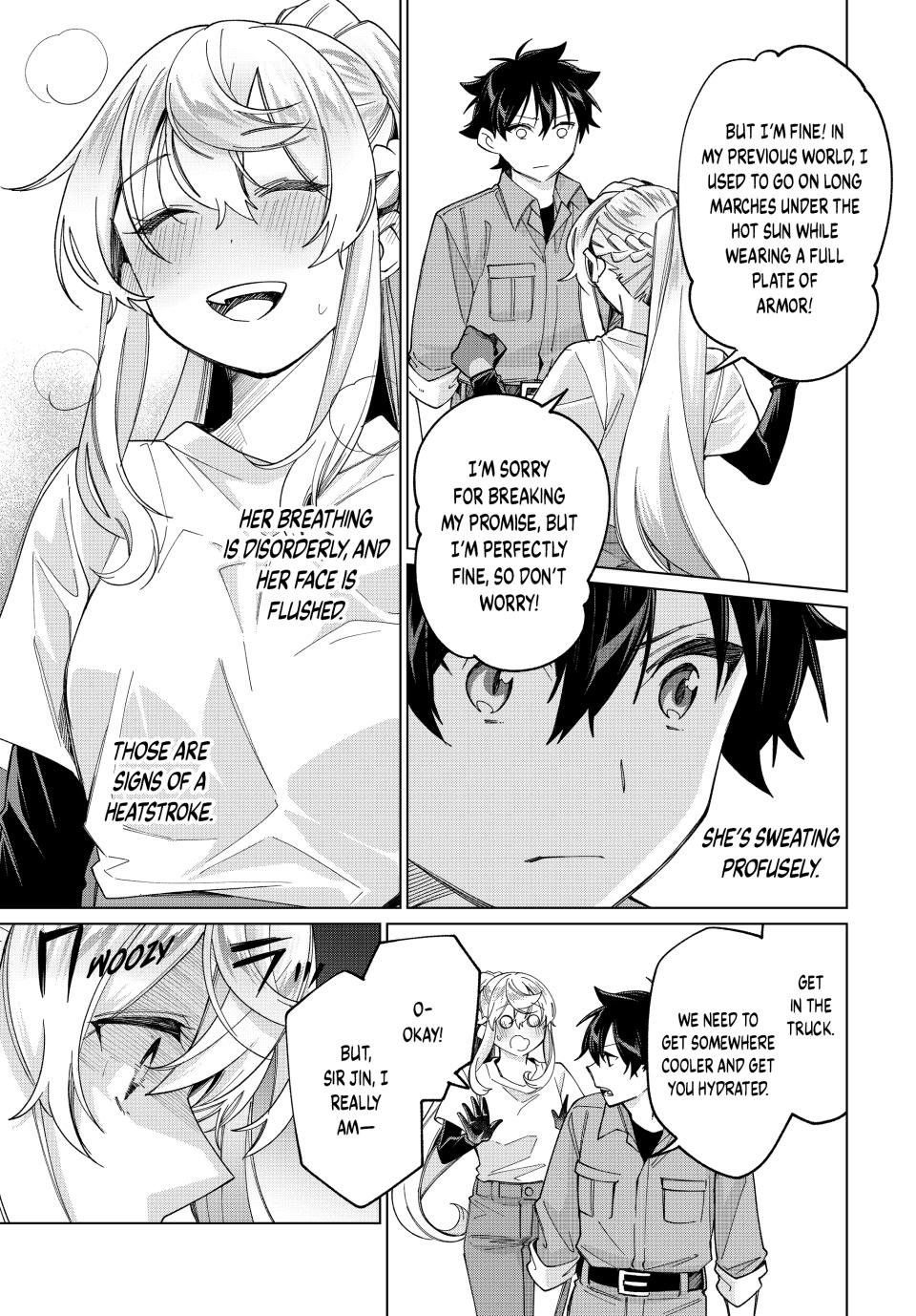 Tanbo de Hirotta Onna Kishi, Inaka de Ore no Yome dato Omowareteiru Chap 39 - Next Chap 40