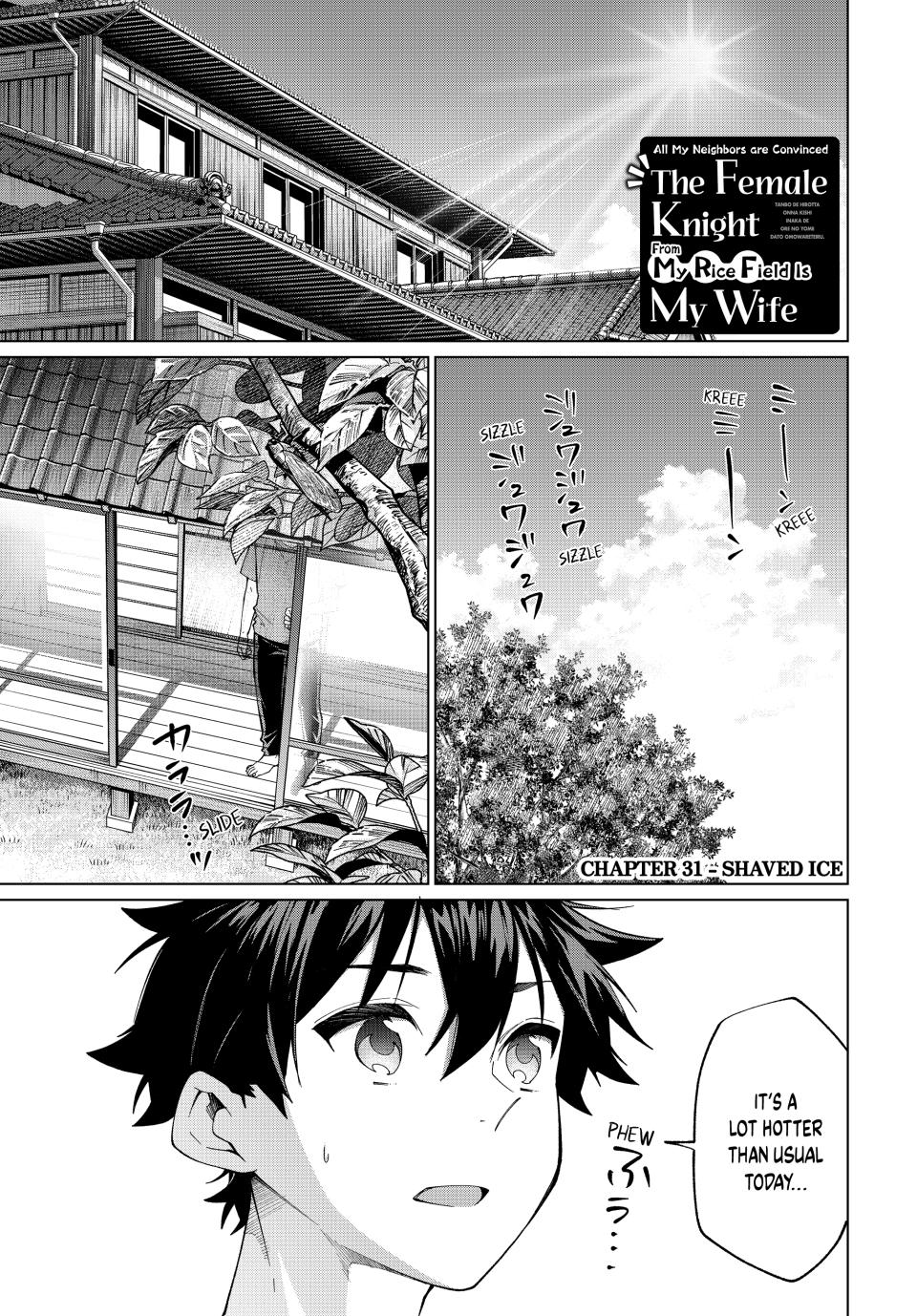 Tanbo de Hirotta Onna Kishi, Inaka de Ore no Yome dato Omowareteiru Chap 31 - Next Chap 32