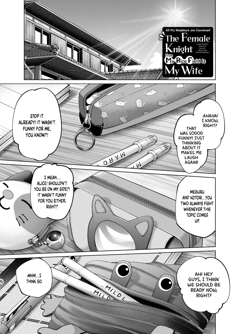 Tanbo de Hirotta Onna Kishi, Inaka de Ore no Yome dato Omowareteiru Chap 32 - Next Chap 33