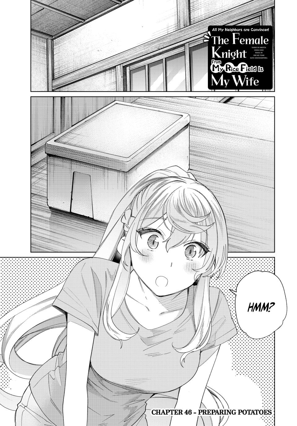 Tanbo de Hirotta Onna Kishi, Inaka de Ore no Yome dato Omowareteiru Chap 46 - Next Chap 47