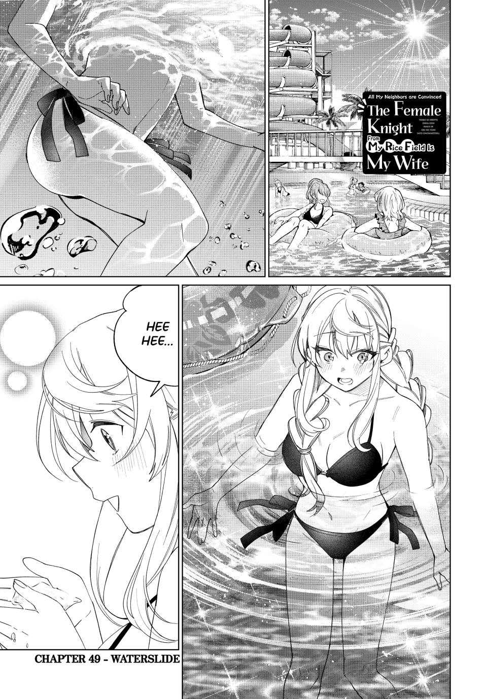 Tanbo de Hirotta Onna Kishi, Inaka de Ore no Yome dato Omowareteiru Chap 49 - Next Chap 50