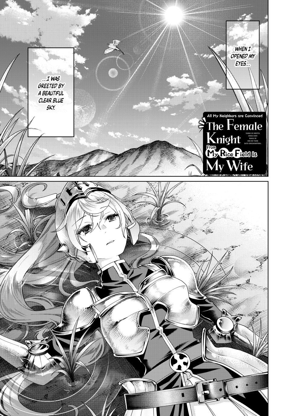 Tanbo de Hirotta Onna Kishi, Inaka de Ore no Yome dato Omowareteiru Chap 40 - Next Chap 41