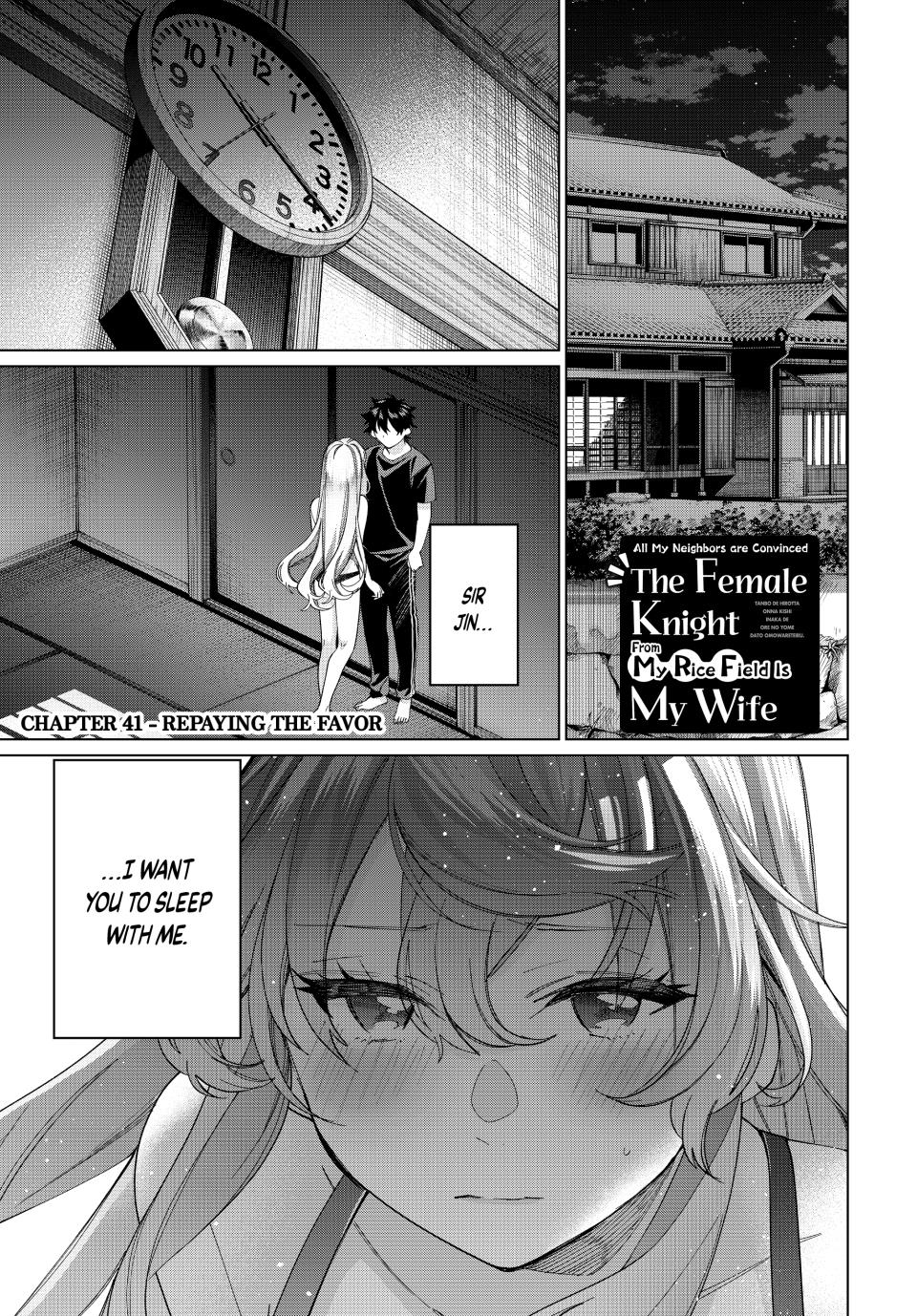 Tanbo de Hirotta Onna Kishi, Inaka de Ore no Yome dato Omowareteiru Chap 41 - Next Chap 42