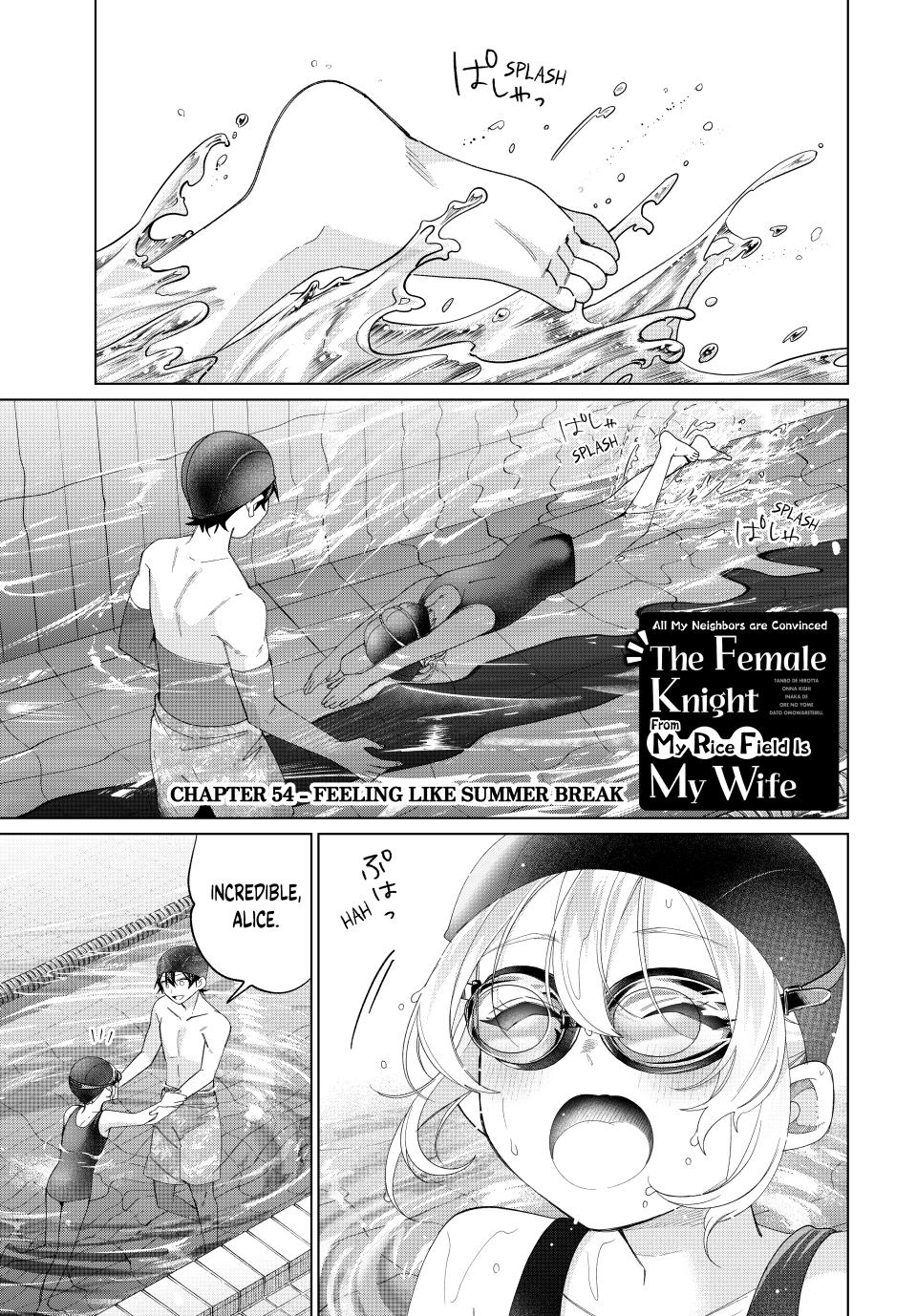 Tanbo de Hirotta Onna Kishi, Inaka de Ore no Yome dato Omowareteiru Chap 54 - Next Chap 55