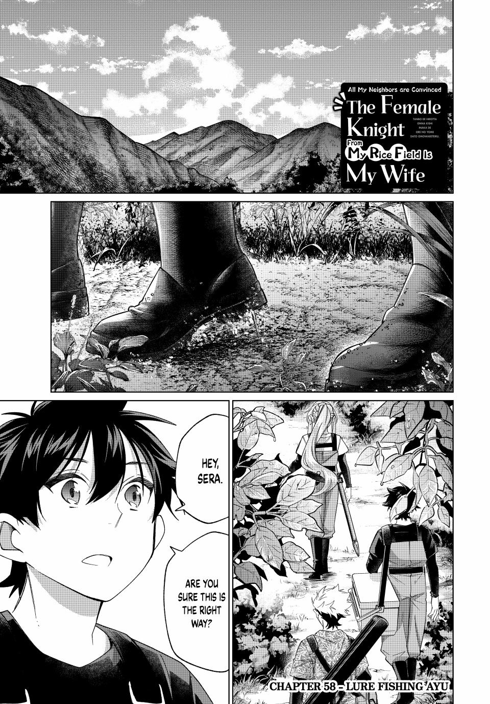 Tanbo de Hirotta Onna Kishi, Inaka de Ore no Yome dato Omowareteiru Chap 58 - Next Chap 59