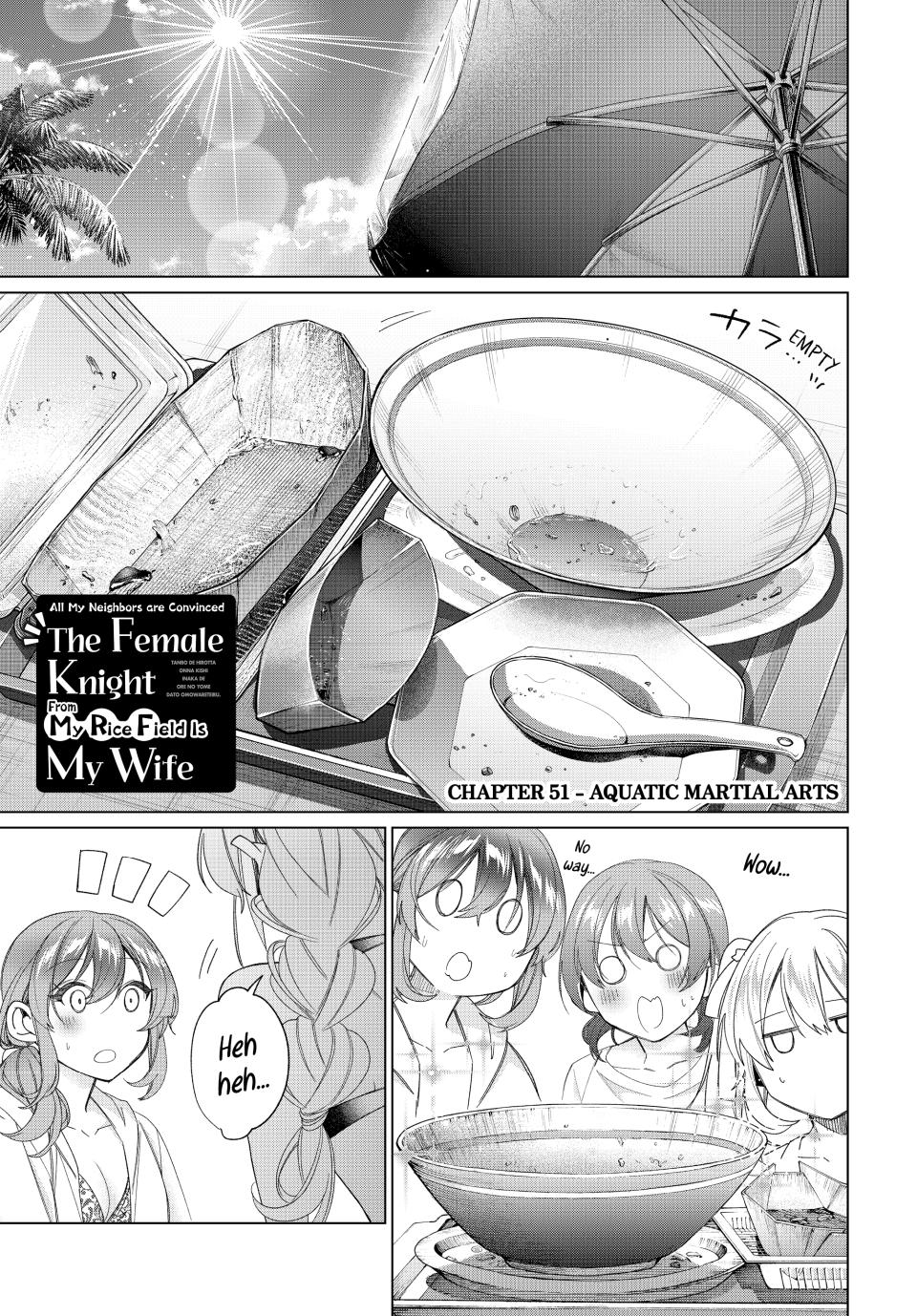 Tanbo de Hirotta Onna Kishi, Inaka de Ore no Yome dato Omowareteiru Chap 51 - Next Chap 52