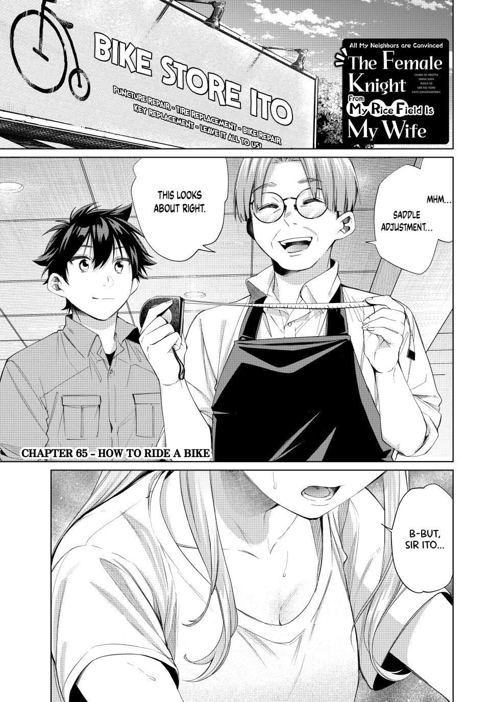 Tanbo de Hirotta Onna Kishi, Inaka de Ore no Yome dato Omowareteiru Chap 65 - Next Chap 66