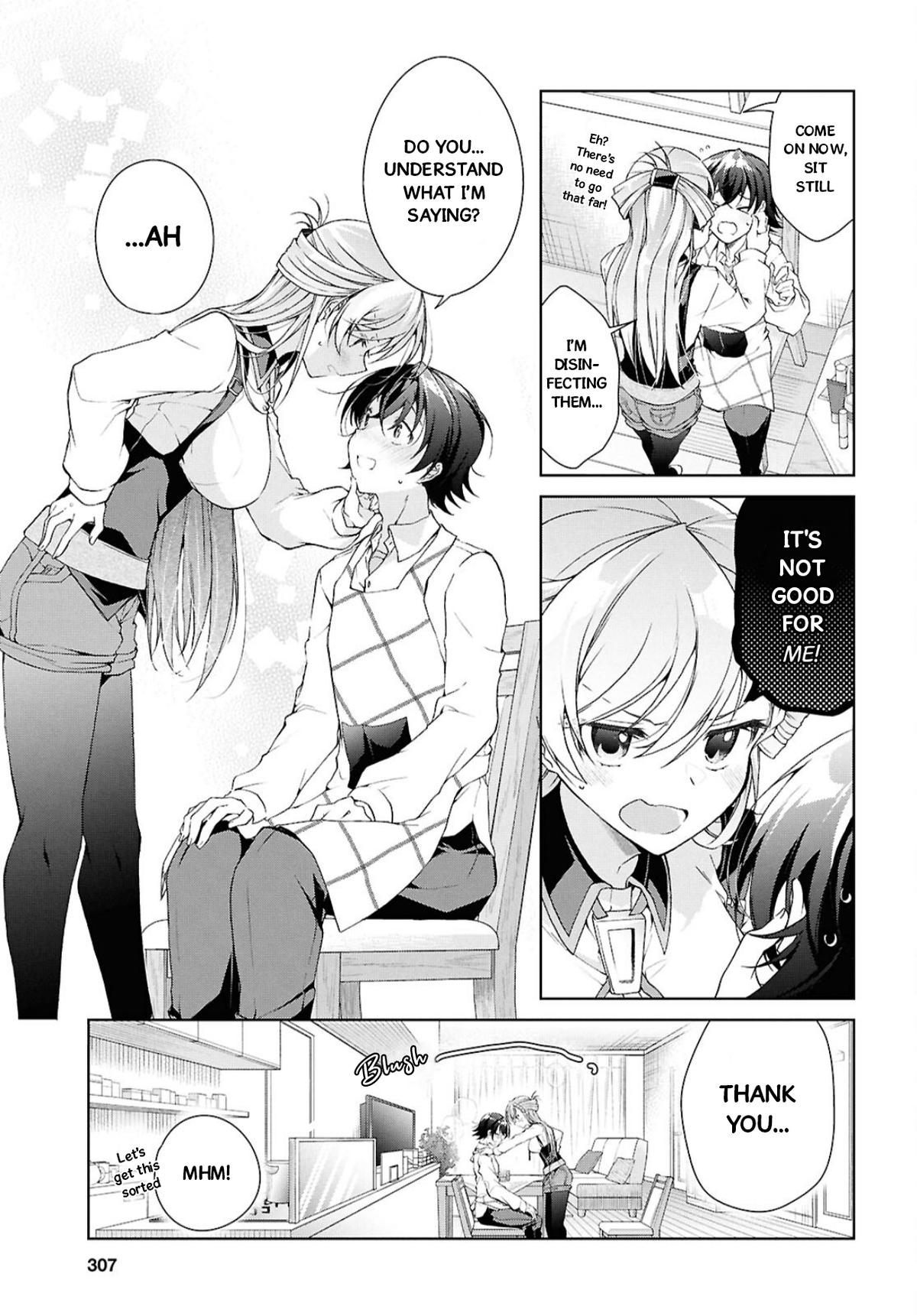 Isshiki-san wa Koi wo Shiritai. Chap 38.1 - Next Chap 39.1