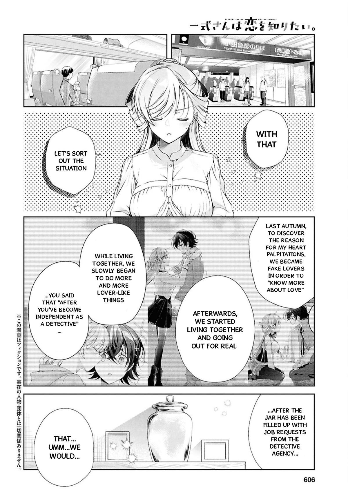 Isshiki-san wa Koi wo Shiritai. Chap 39 - Next Chap 40
