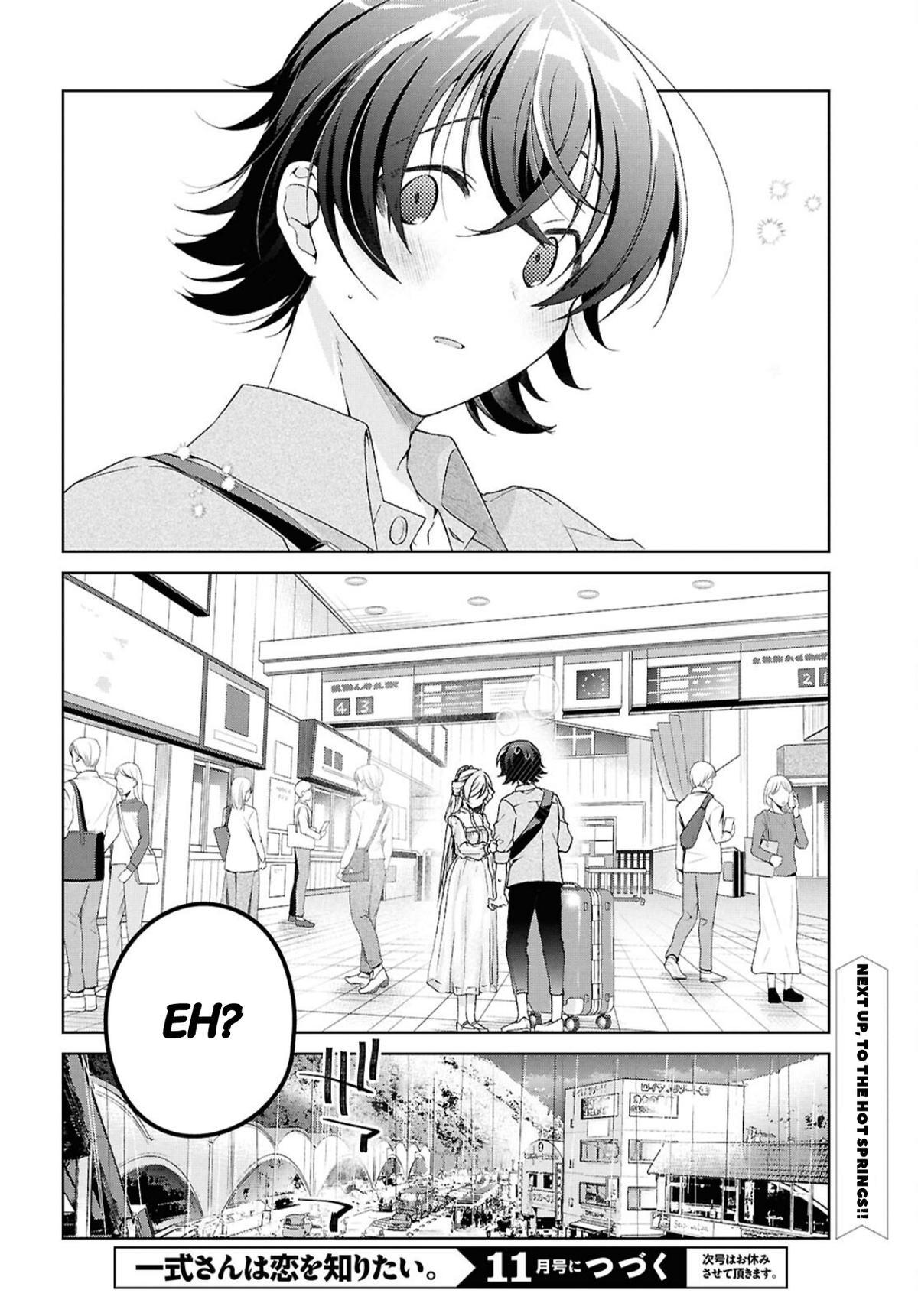 Isshiki-san wa Koi wo Shiritai. Chap 39 - Next Chap 40