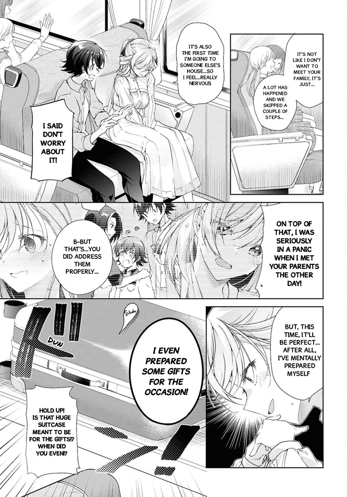 Isshiki-san wa Koi wo Shiritai. Chap 39 - Next Chap 40