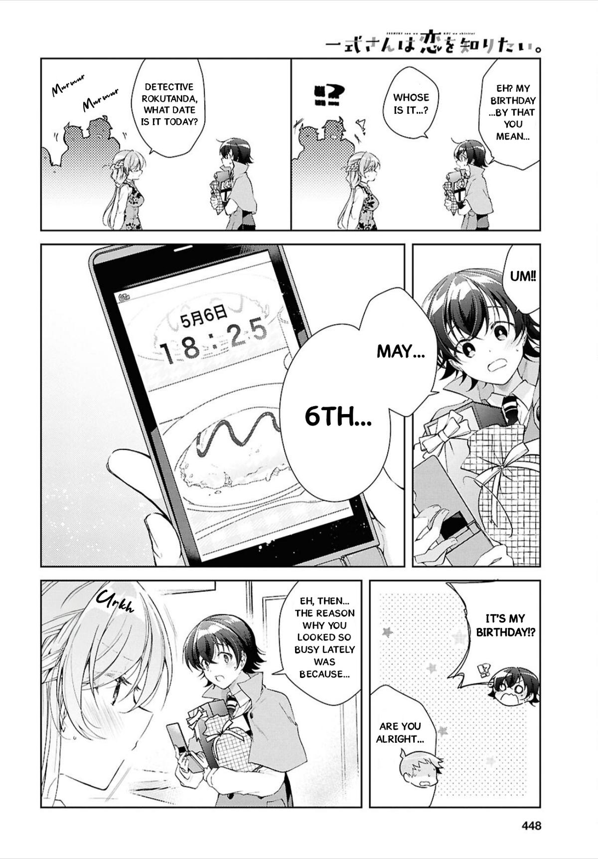 Isshiki-san wa Koi wo Shiritai. Chap 44 - Next Chap 45