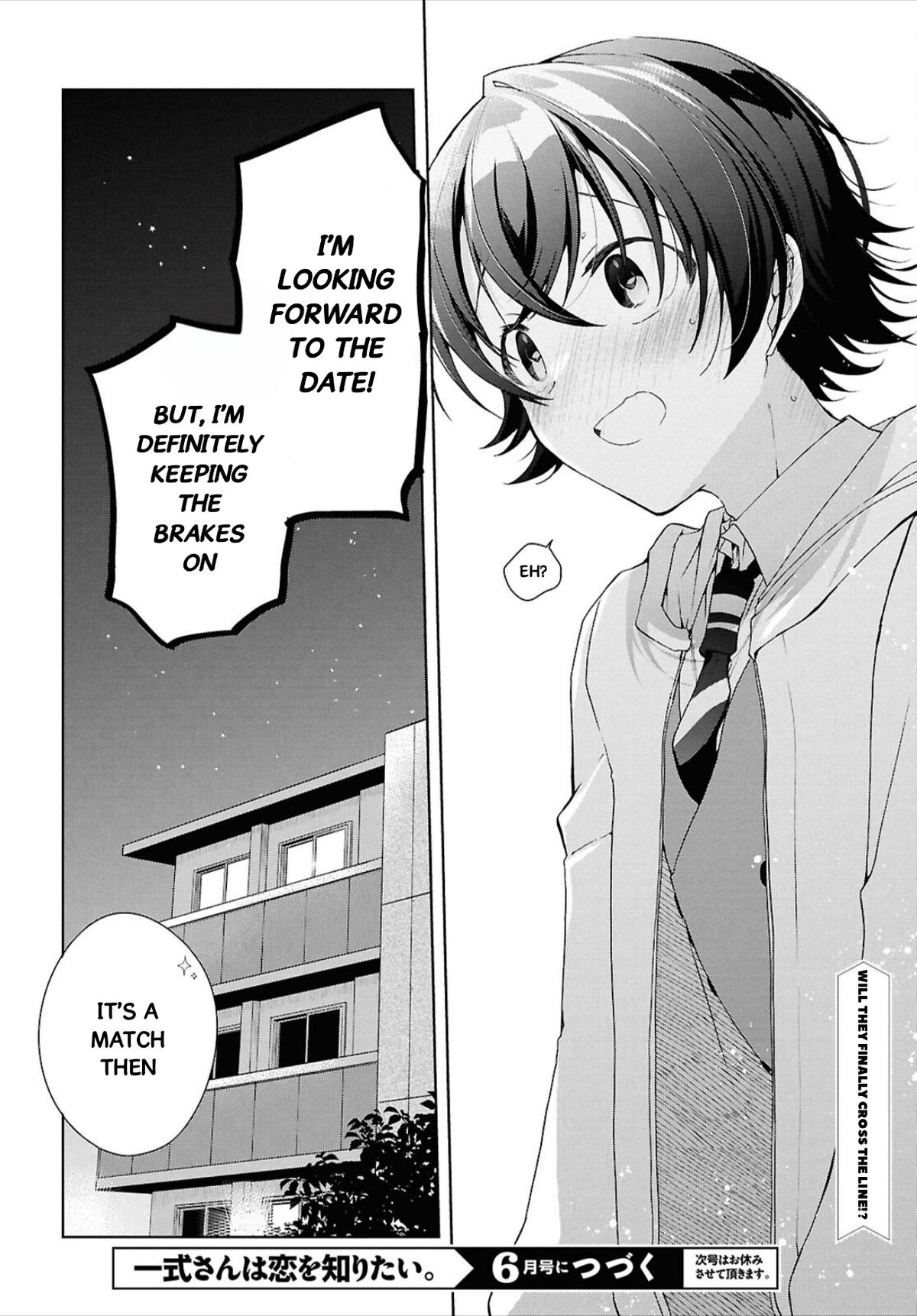 Isshiki-san wa Koi wo Shiritai. Chap 44 - Next Chap 45
