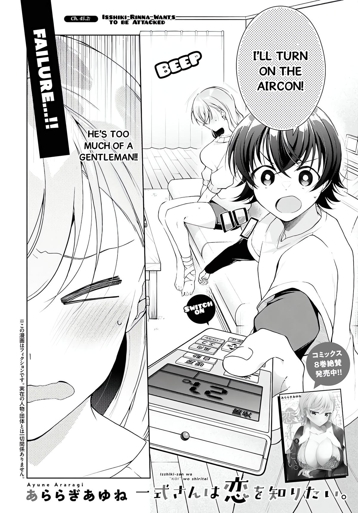 Isshiki-san wa Koi wo Shiritai. Chap 45 - Next Chap 46
