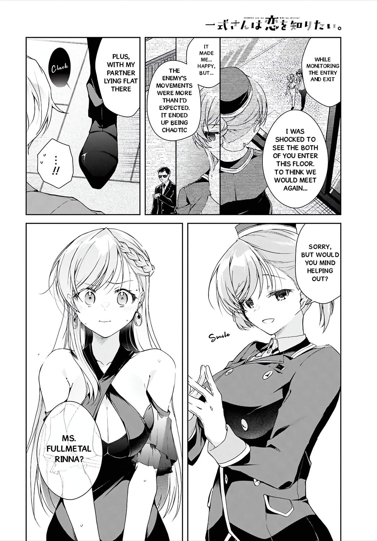 Isshiki-san wa Koi wo Shiritai. Chap 46.1 - Next Chap 47.1