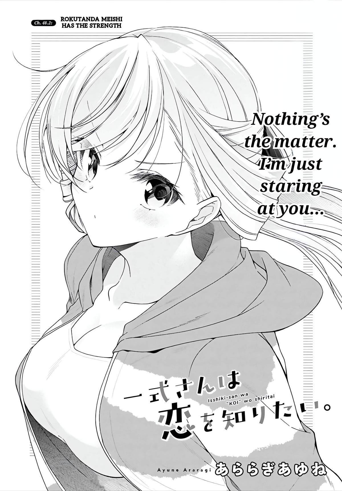 Isshiki-san wa Koi wo Shiritai. Chap 48.2 - Next Chap 49.2