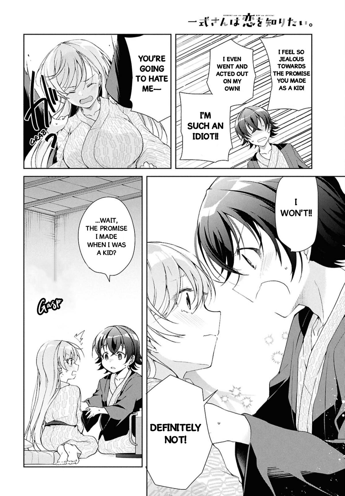 Isshiki-san wa Koi wo Shiritai. Chap 40 - Next Chap 41