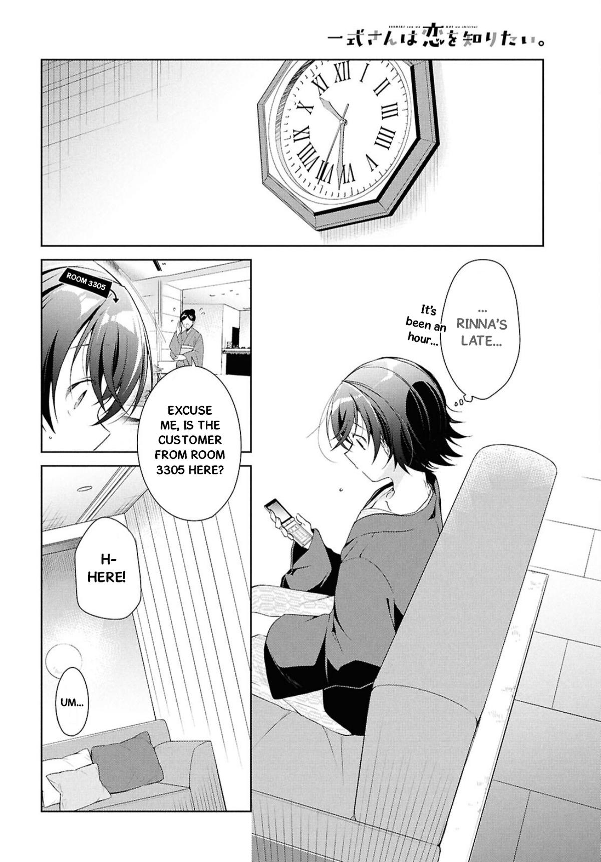 Isshiki-san wa Koi wo Shiritai. Chap 40 - Next Chap 41