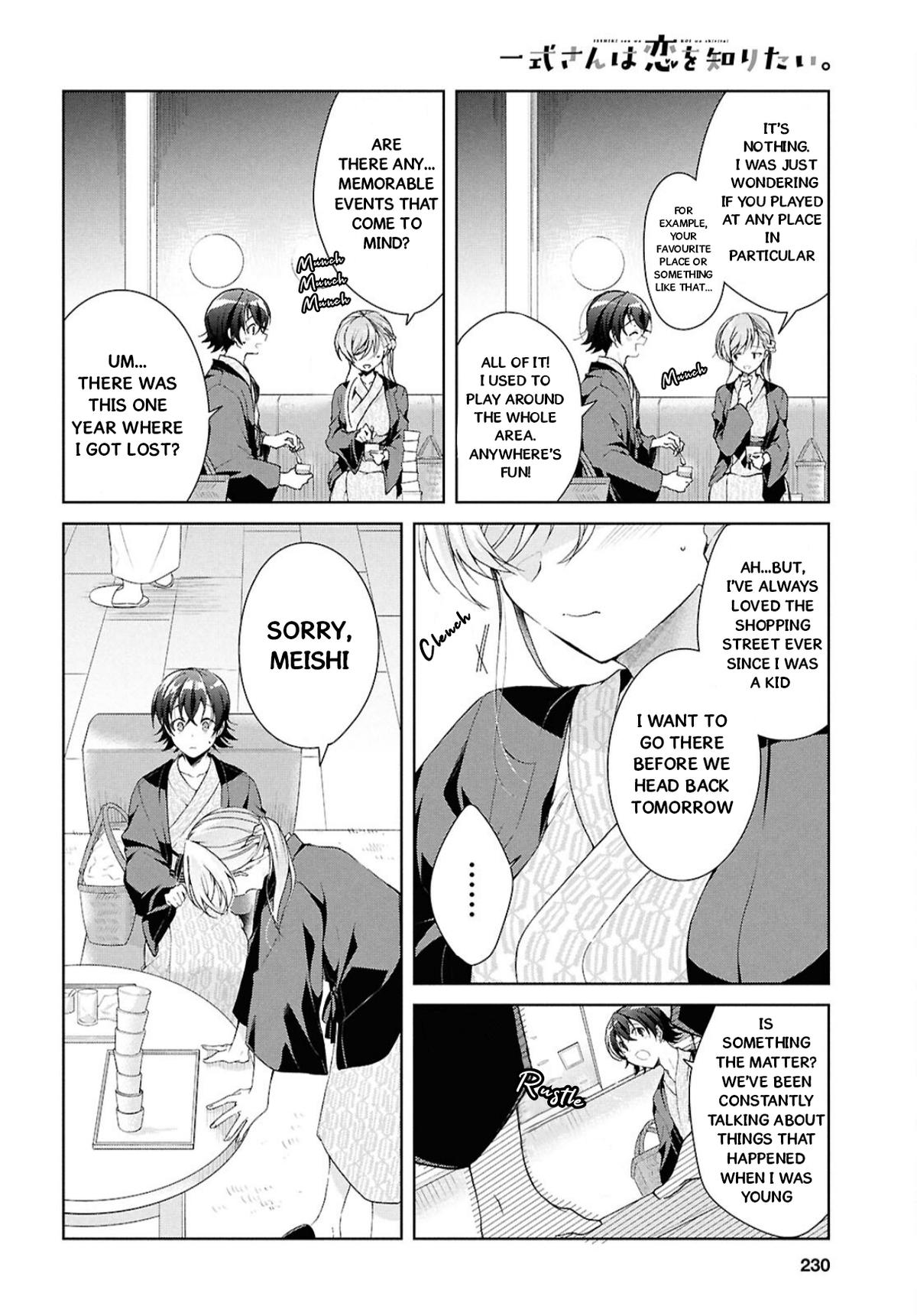 Isshiki-san wa Koi wo Shiritai. Chap 40 - Next Chap 41