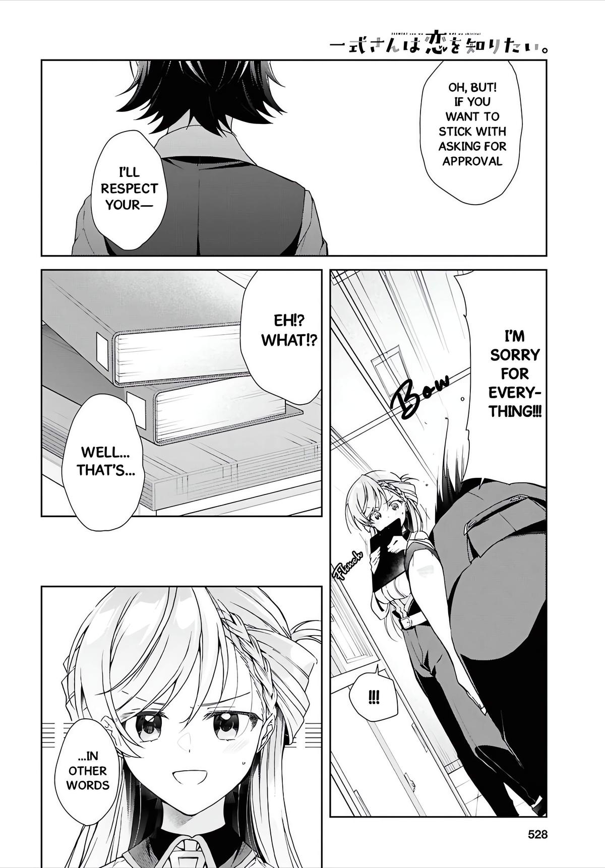Isshiki-san wa Koi wo Shiritai. Chap 50 - Next Chap 51
