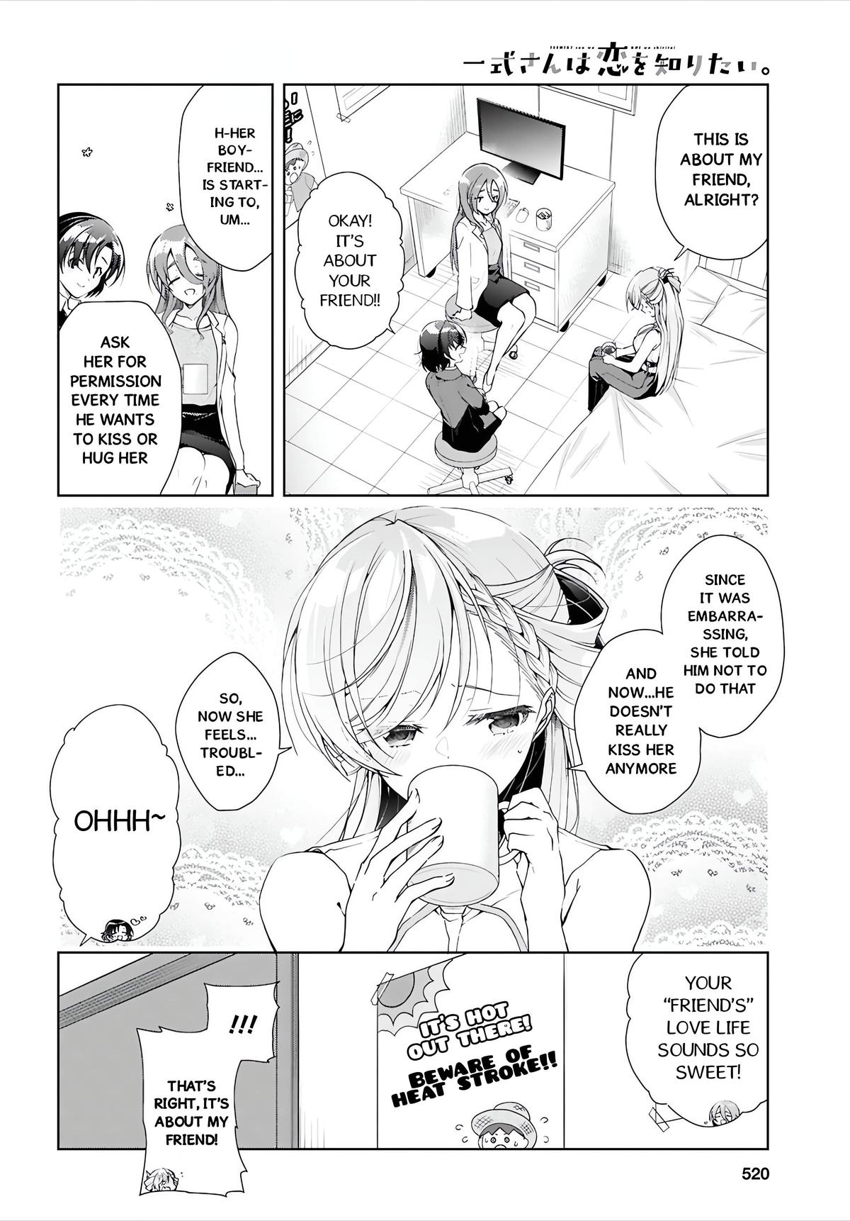 Isshiki-san wa Koi wo Shiritai. Chap 50 - Next Chap 51