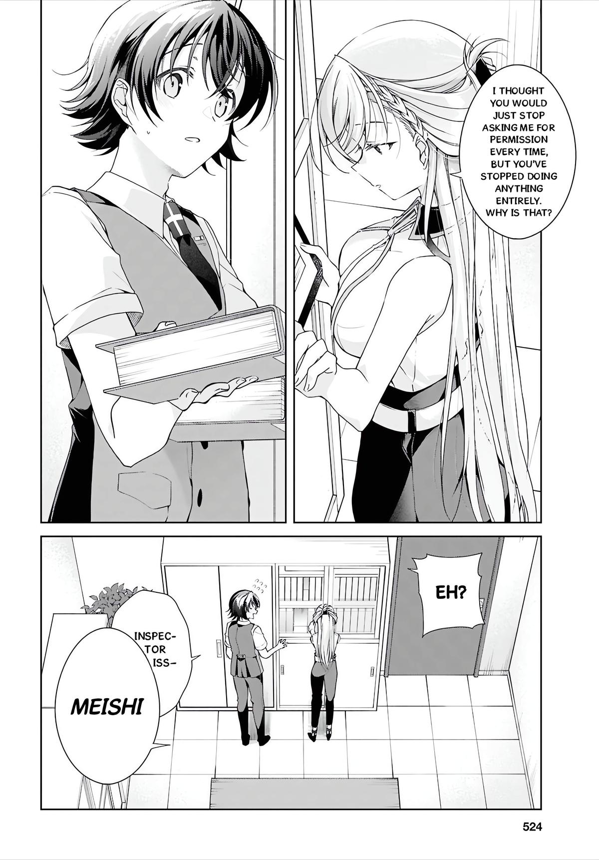 Isshiki-san wa Koi wo Shiritai. Chap 50 - Next Chap 51