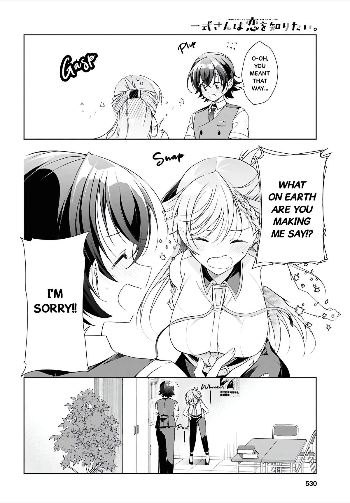 Isshiki-san wa Koi wo Shiritai. Chap 50 - Next Chap 51
