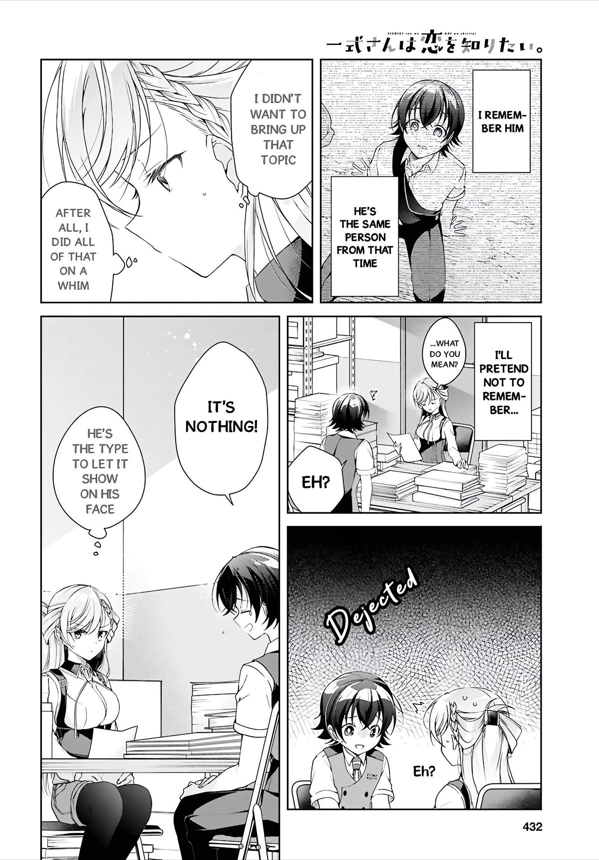 Isshiki-san wa Koi wo Shiritai. Chap 51 - Next Chap 52
