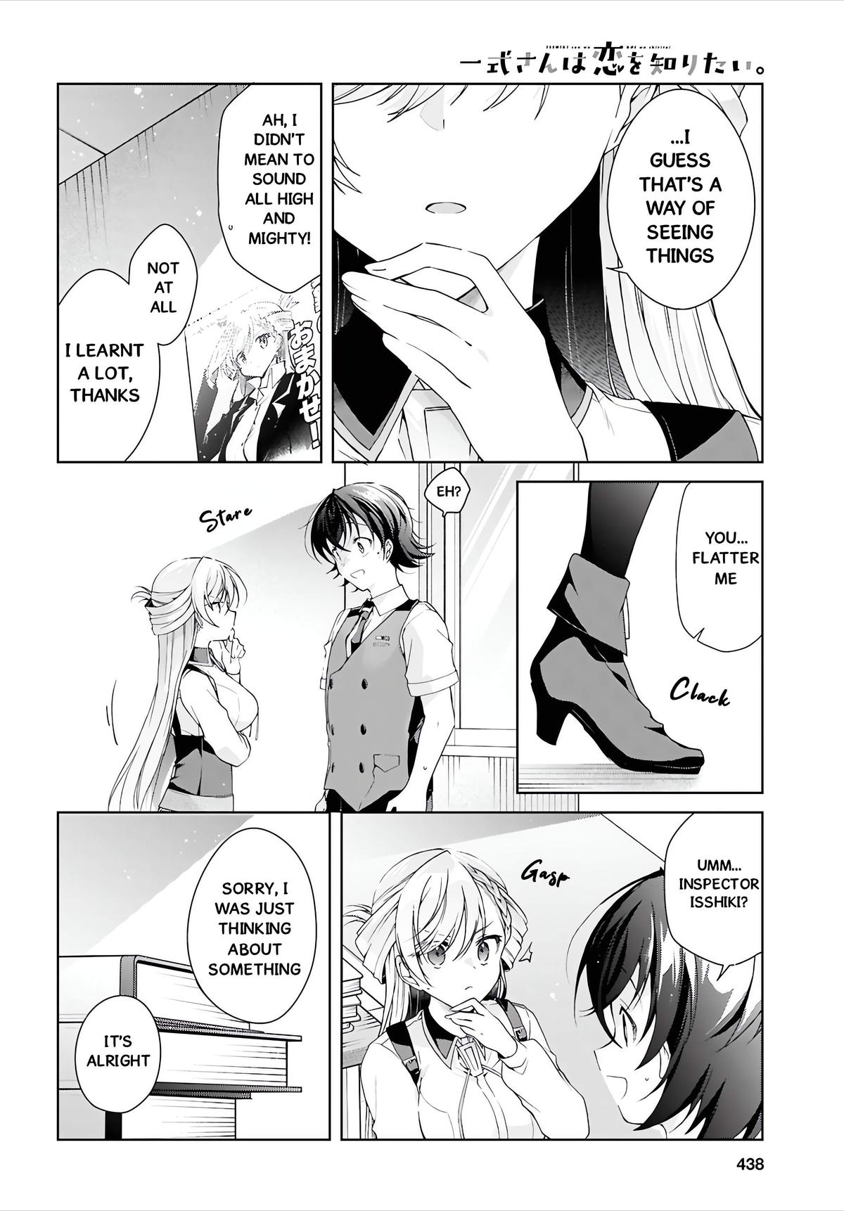 Isshiki-san wa Koi wo Shiritai. Chap 51 - Next Chap 52