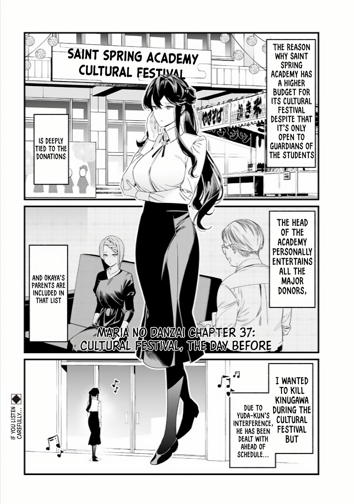 Maria no Danzai Chap 37 - Next Chap 38