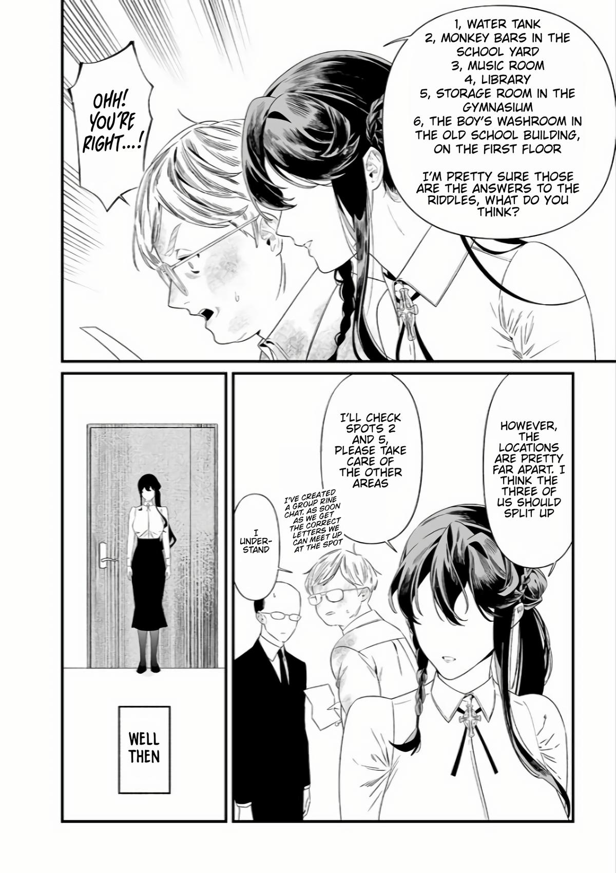 Maria no Danzai Chap 39 - Next Chap 40