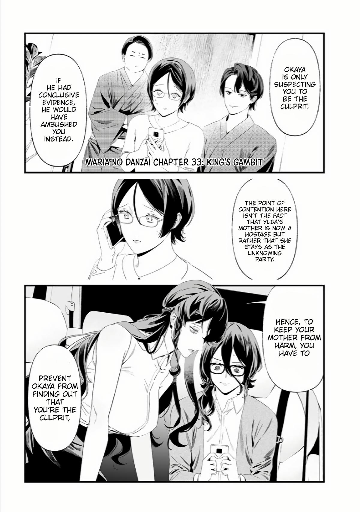 Maria no Danzai Chap 33 - Next Chap 34