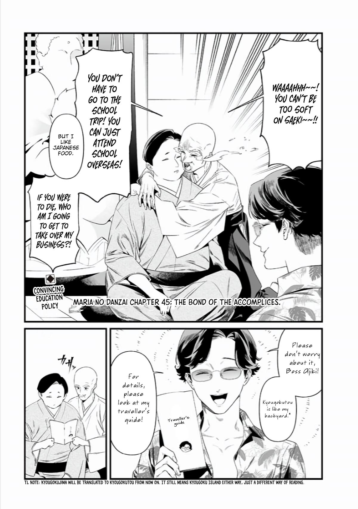 Maria no Danzai Chap 45 - Next Chap 46
