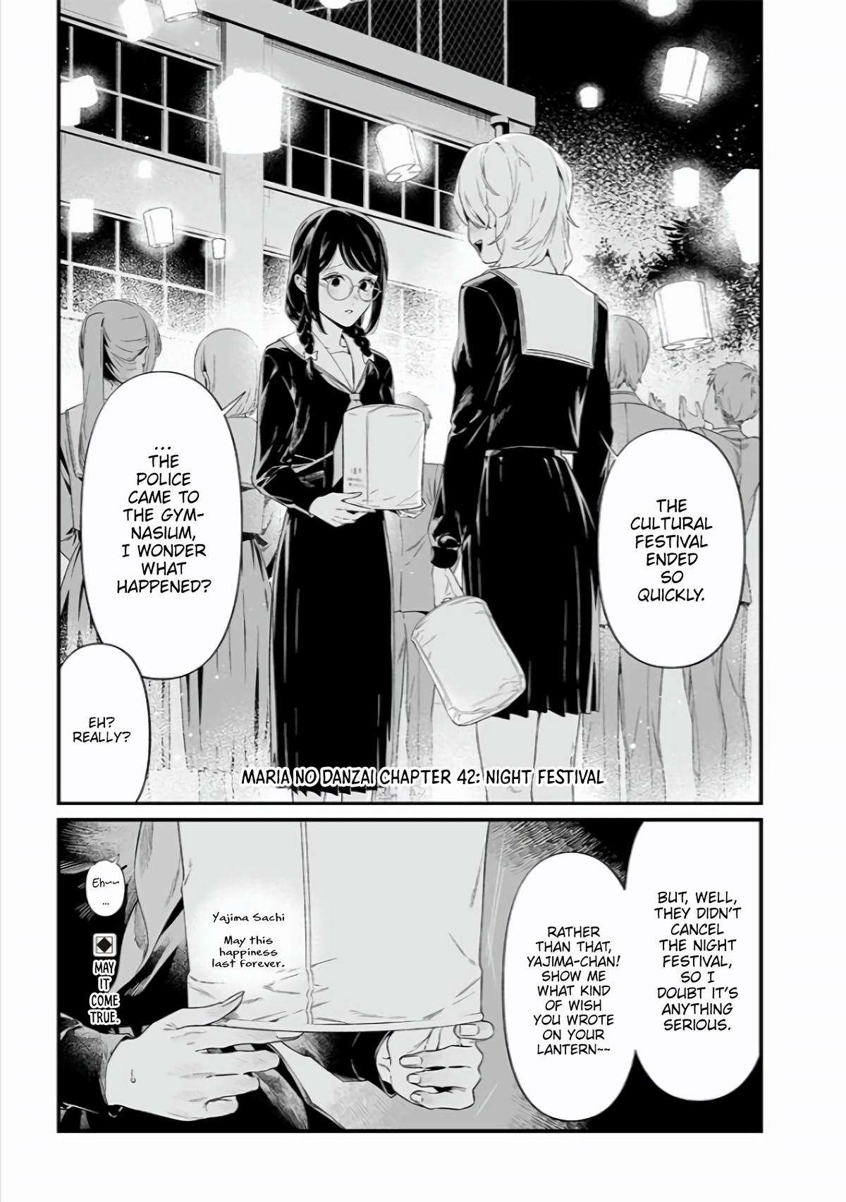 Maria no Danzai Chap 42 - Next Chap 43