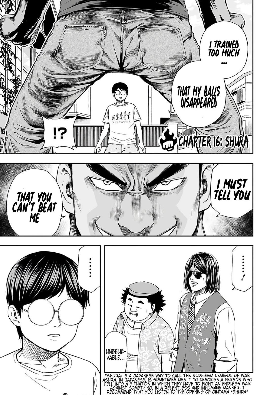 Tsuyoshi: Daremo Katenai, Aitsu ni wa Chap 16 - Next Chap 17