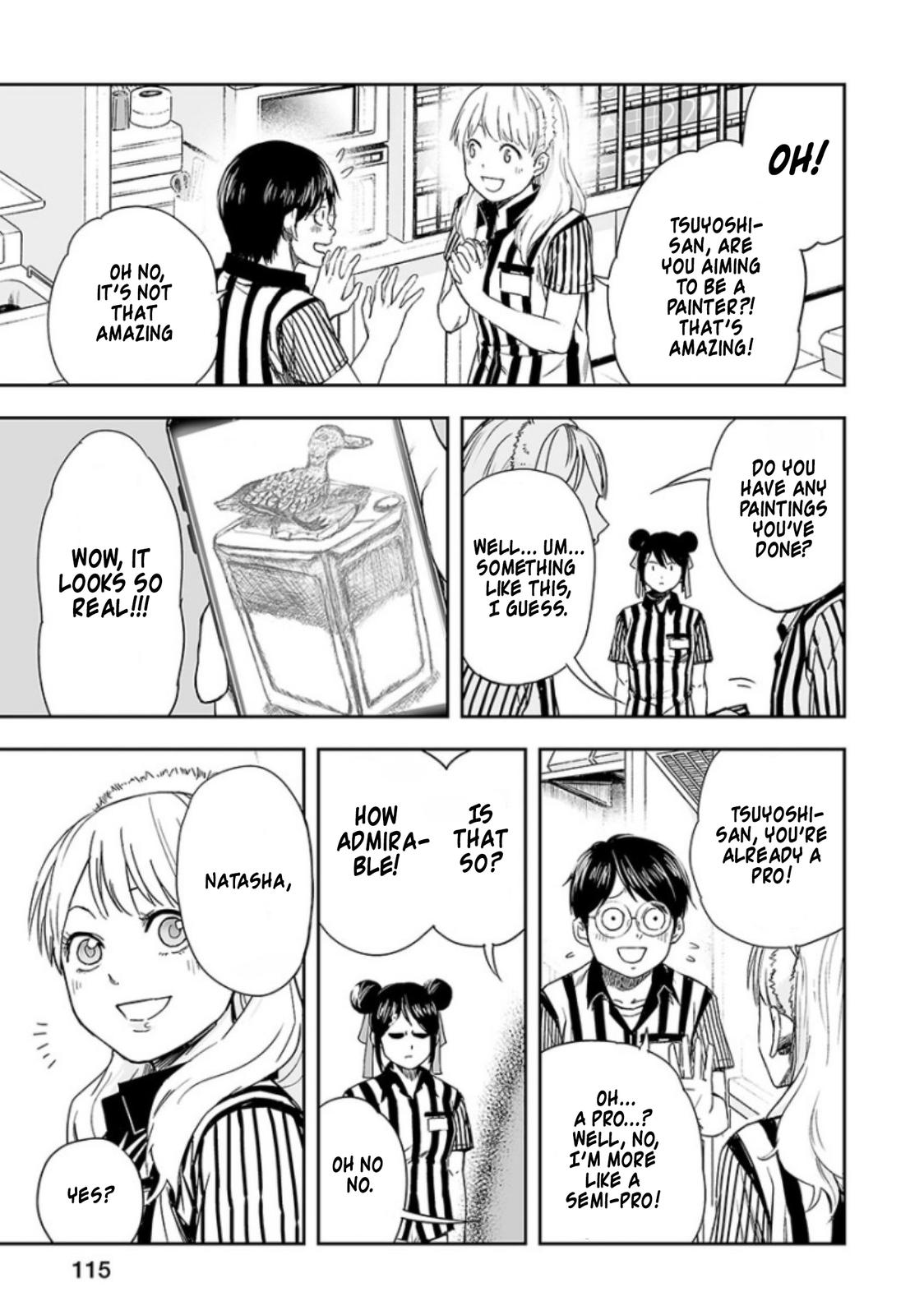 Tsuyoshi: Daremo Katenai, Aitsu ni wa Chap 34 - Next Chap 35