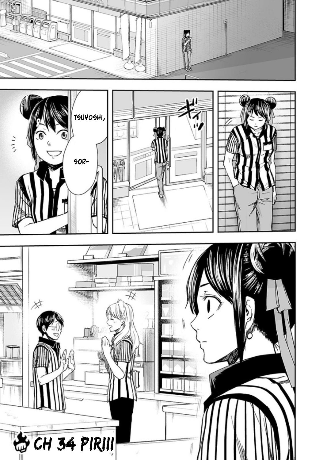 Tsuyoshi: Daremo Katenai, Aitsu ni wa Chap 34 - Next Chap 35