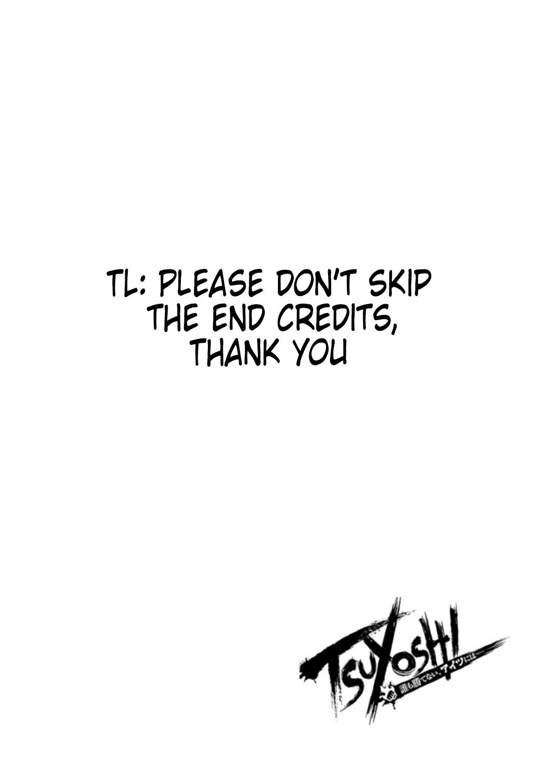 Tsuyoshi: Daremo Katenai, Aitsu ni wa Chap 31 - Next Chap 32
