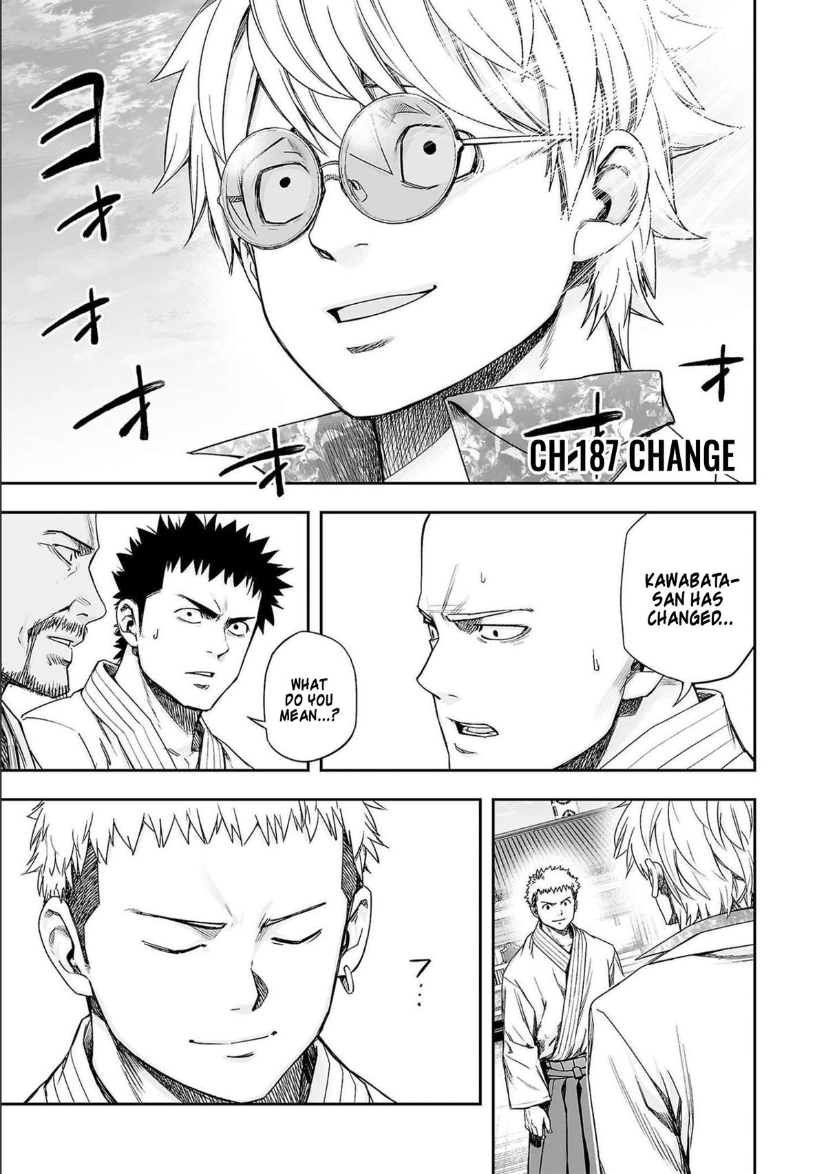 Tsuyoshi: Daremo Katenai, Aitsu ni wa Chap 187 - Next Chap 188