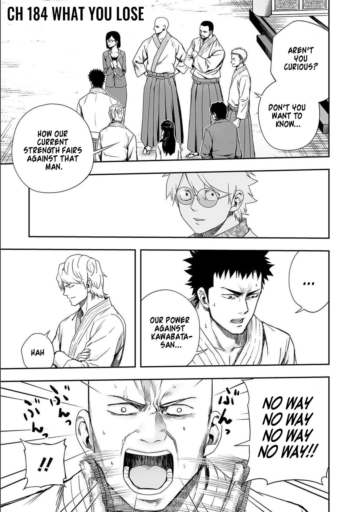 Tsuyoshi: Daremo Katenai, Aitsu ni wa Chap 184 - Next Chap 185