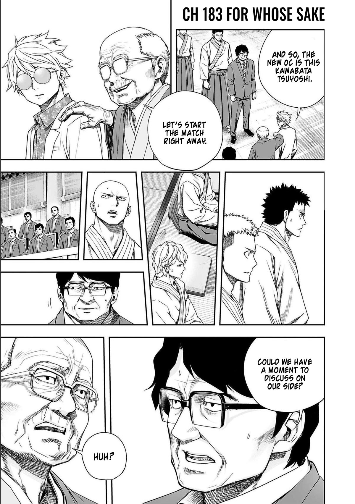 Tsuyoshi: Daremo Katenai, Aitsu ni wa Chap 183 - Next Chap 184