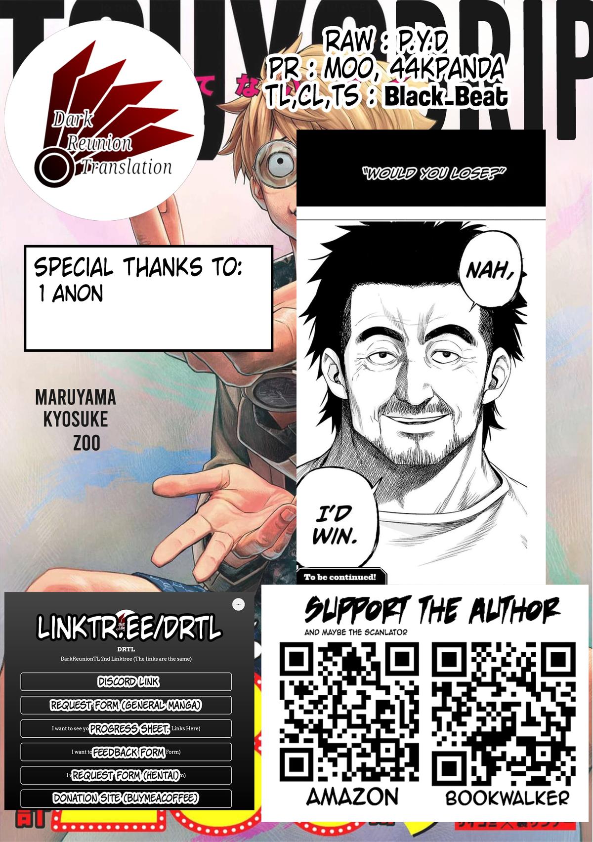 Tsuyoshi: Daremo Katenai, Aitsu ni wa Chap 190.5 - Next Chap 191.5