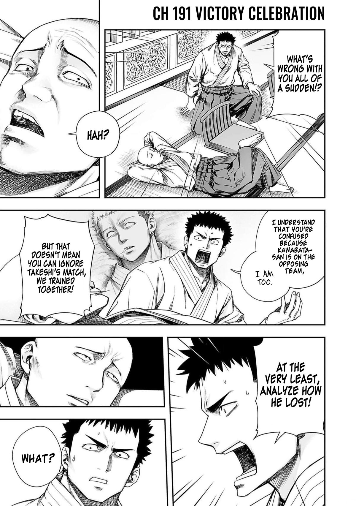 Tsuyoshi: Daremo Katenai, Aitsu ni wa Chap 191 - Next Chap 192