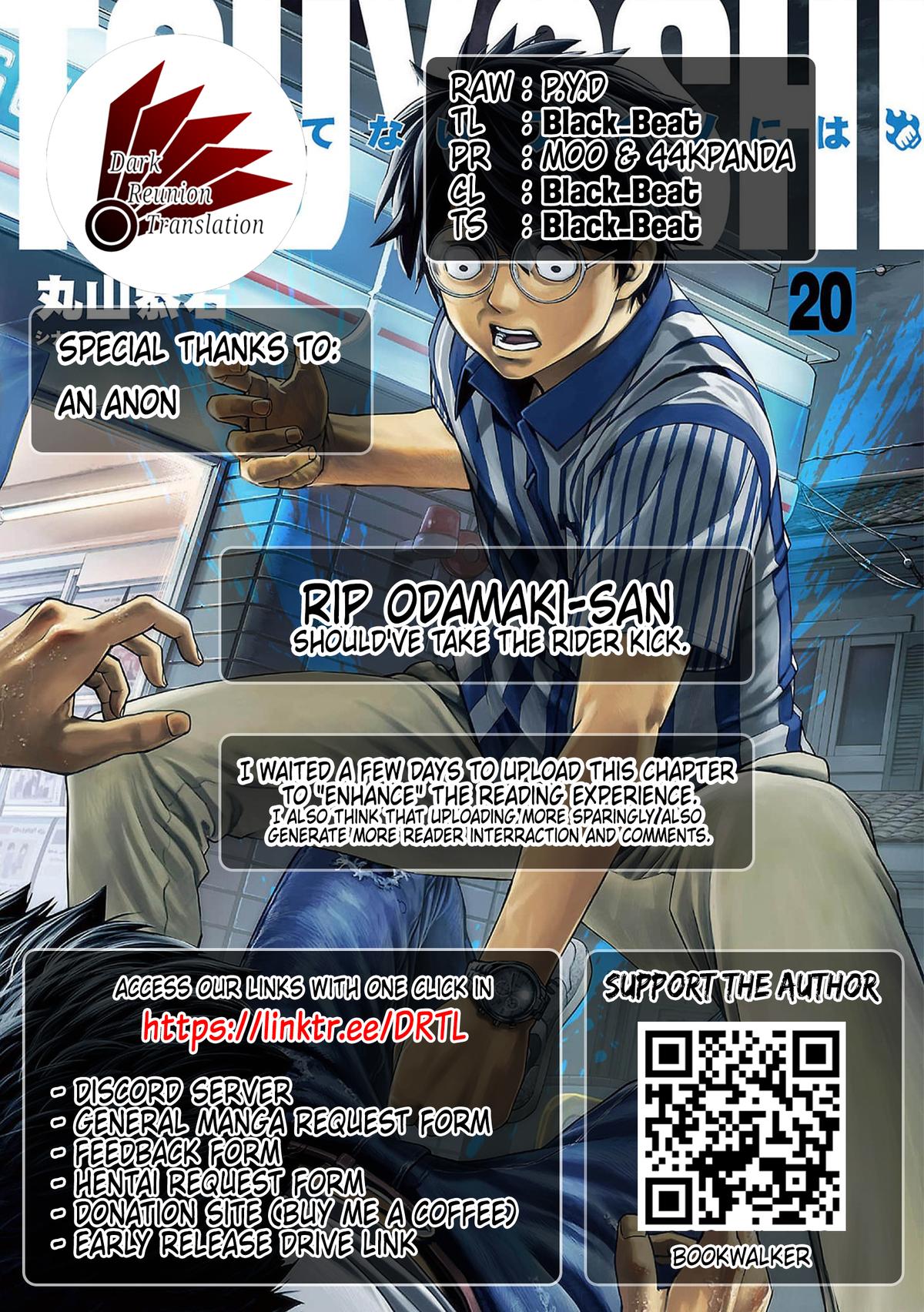 Tsuyoshi: Daremo Katenai, Aitsu ni wa Chap 216 - Next Chap 217