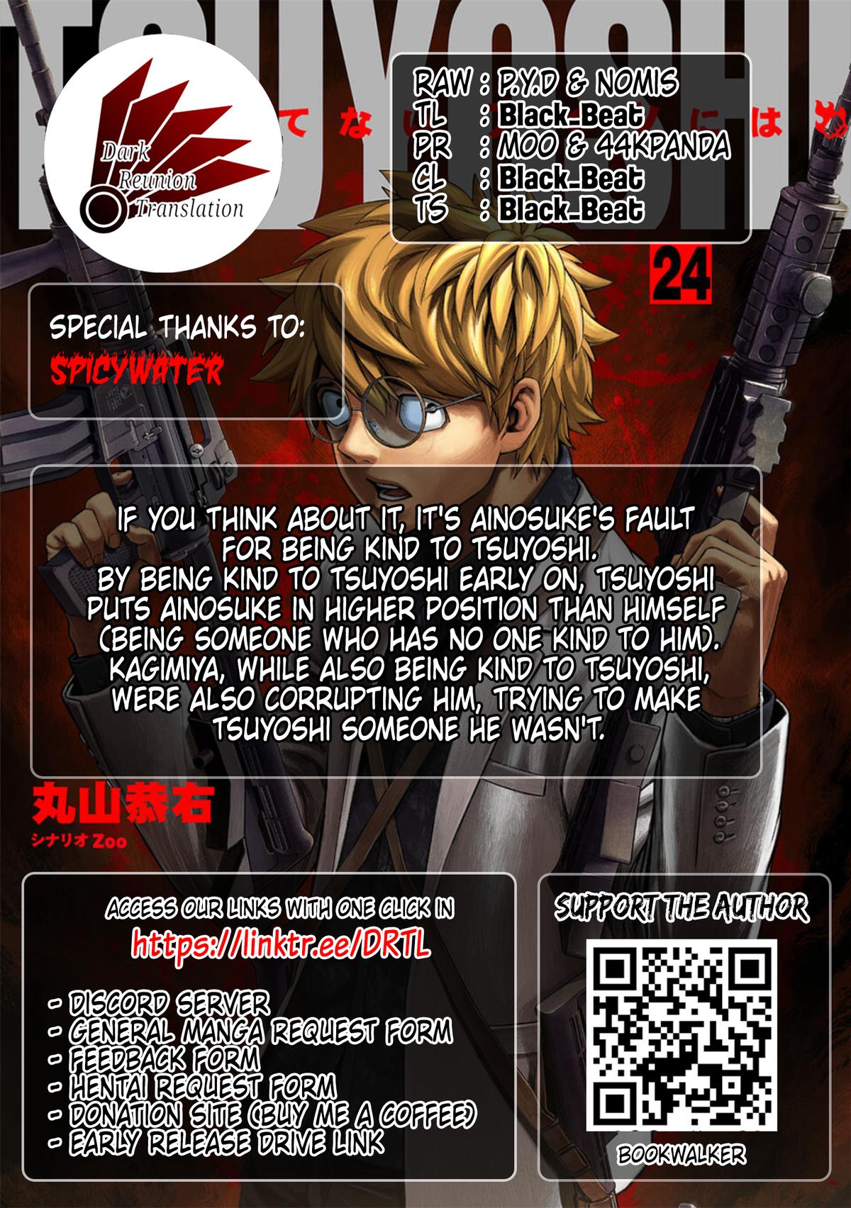 Tsuyoshi: Daremo Katenai, Aitsu ni wa Chap 261 - Next Chap 262