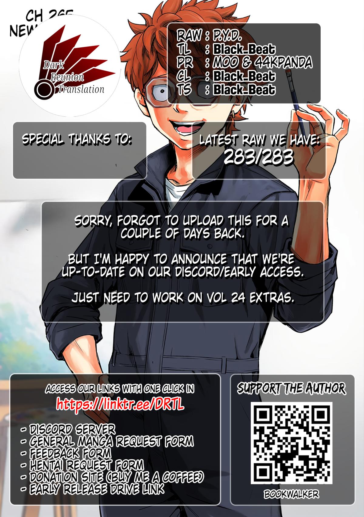 Tsuyoshi: Daremo Katenai, Aitsu ni wa Chap 274 - Next Chap 275