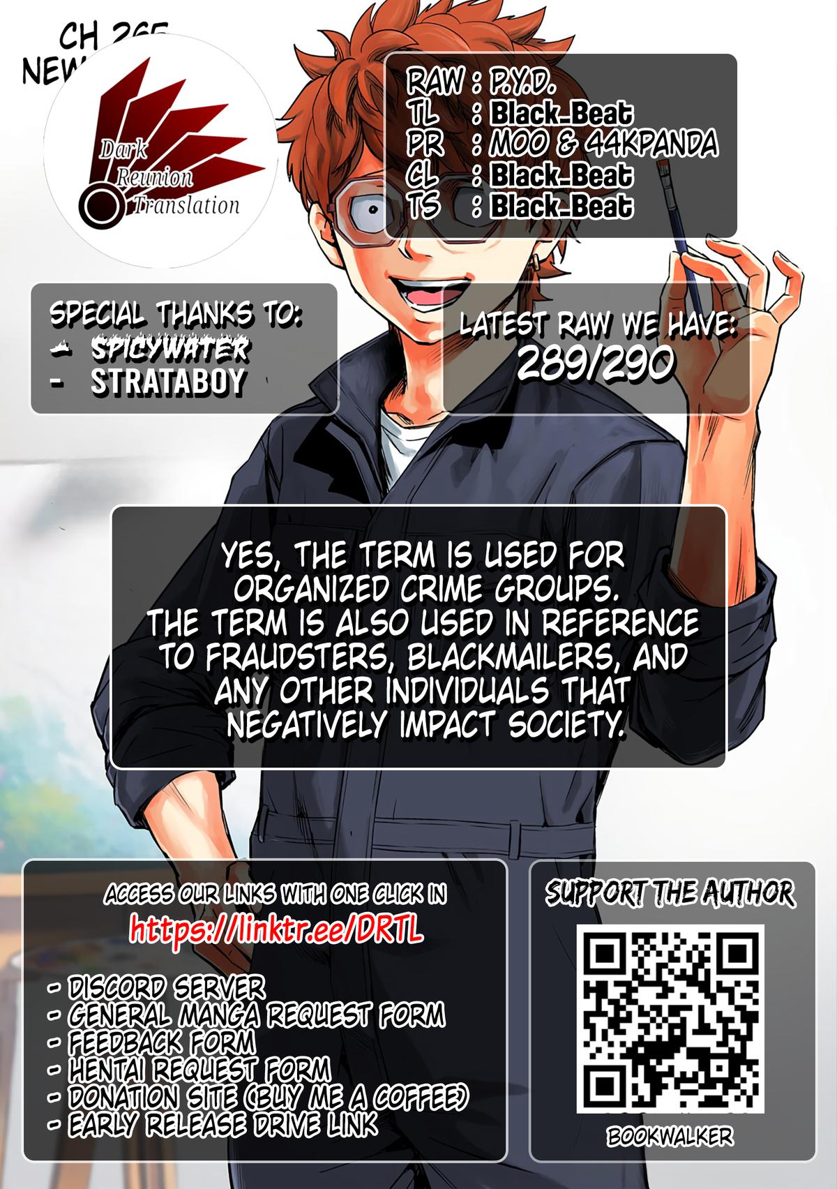Tsuyoshi: Daremo Katenai, Aitsu ni wa Chap 287 - Next Chap 288