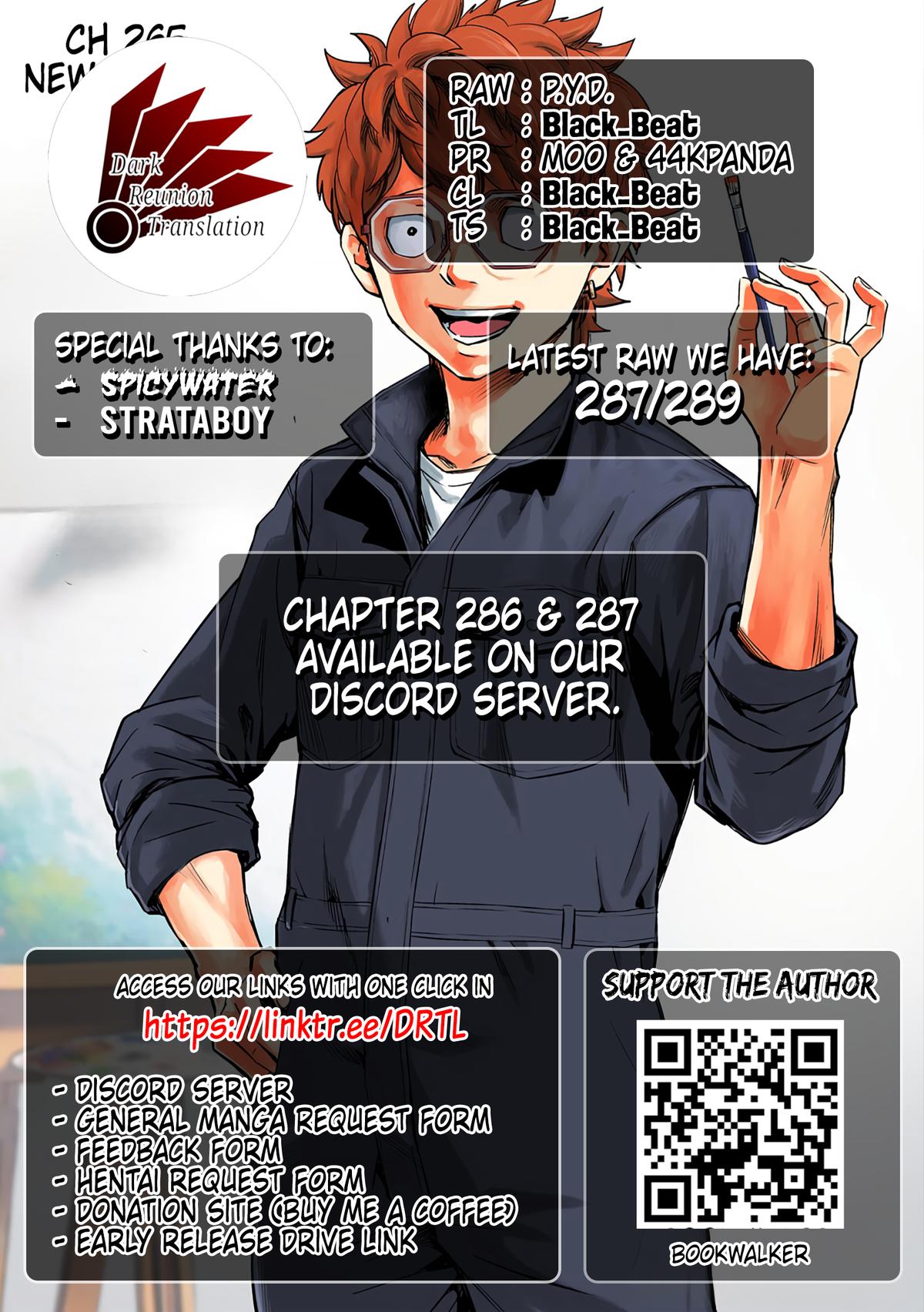 Tsuyoshi: Daremo Katenai, Aitsu ni wa Chap 285 - Next Chap 286