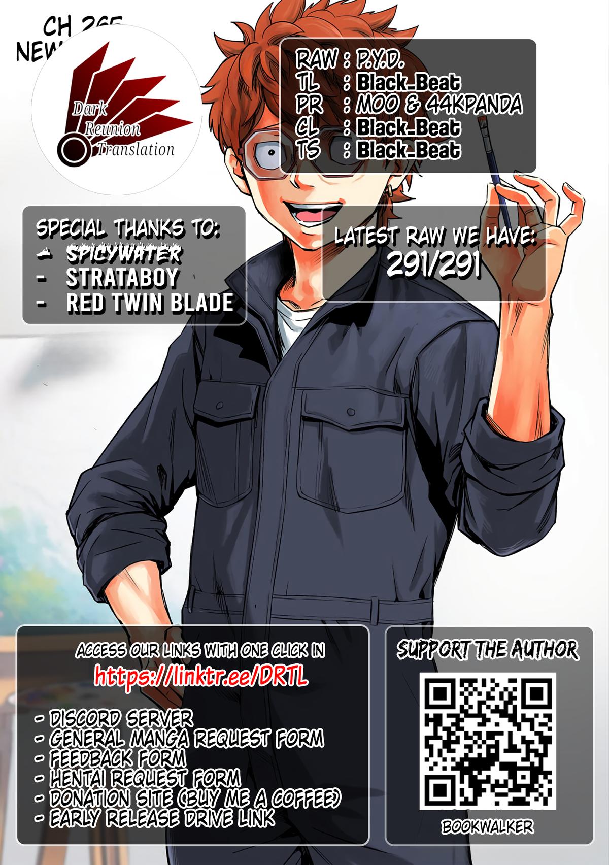 Tsuyoshi: Daremo Katenai, Aitsu ni wa Chap 288 - Next Chap 289