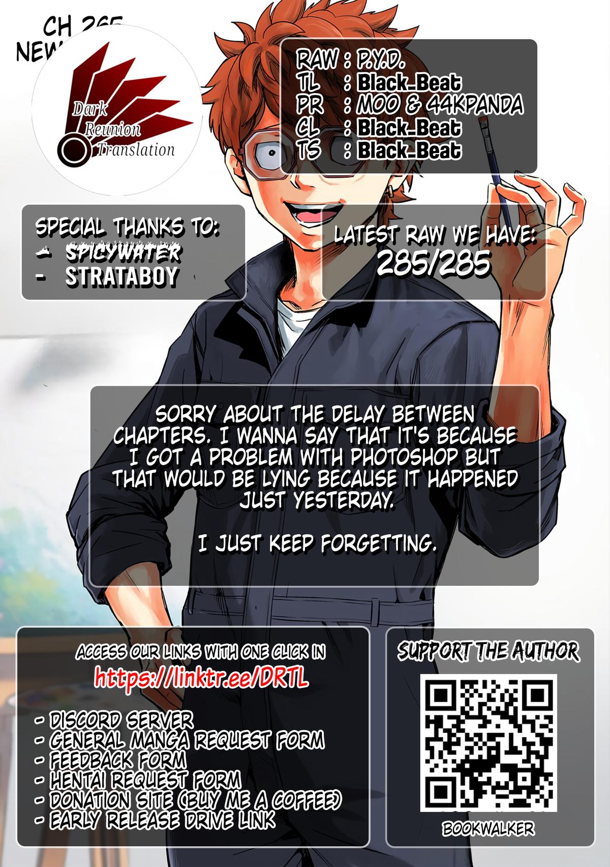 Tsuyoshi: Daremo Katenai, Aitsu ni wa Chap 280 - Next Chap 281